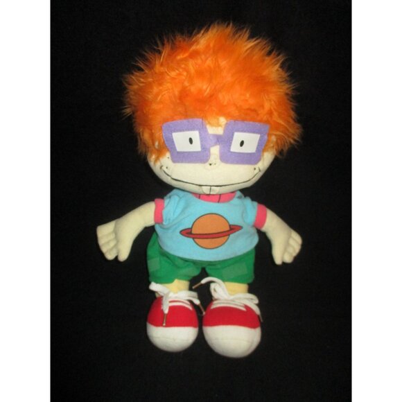Rugrats NWT CHUCKIE & SPIKE THE DOG Figure Plush Dolls Toy Nickelodeon 2000 - Picture 3 of 6